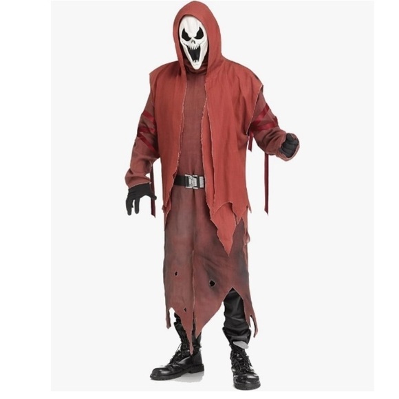 Dead any Daylight Viper Ghostface Costume NEW Men’s Medium Black Red Horror - Picture 1 of 6